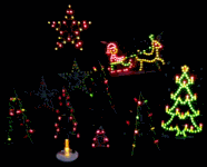 Kerstboom soldeerkit knipper leds 3