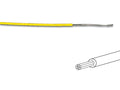 MONTAGEDRAAD  Geel 0.2 mm² - Soepele kern 100 mtr rol