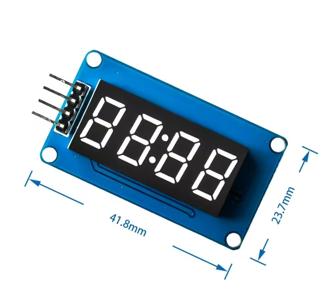 TM1637 module Led klok display 2
