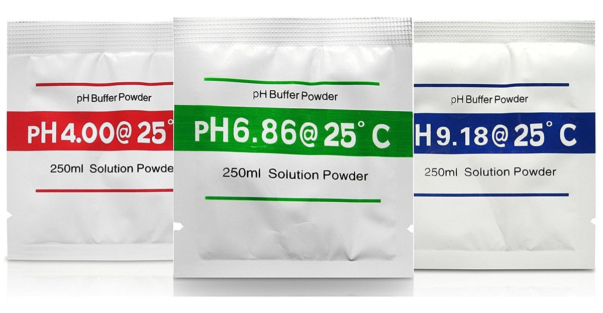 PH Kalibratie poeder 3 waarden 4.0 - 6.86 - 9.18
