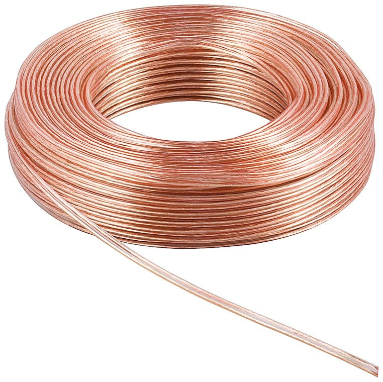 Speaker Kabel transparant CCA 2x2,5mm2 10M