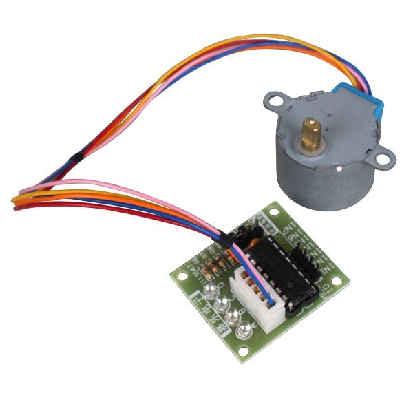 Stappenmotor 12v met driver uln2003 4