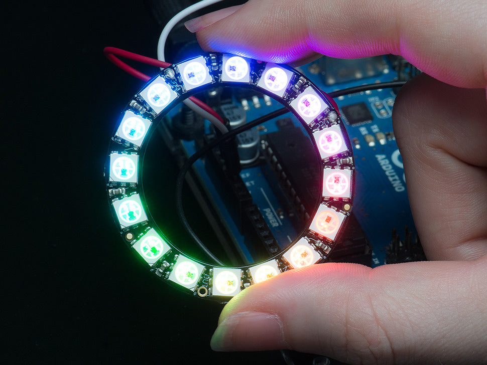 Neopixel ring 16 ws2812 adresseerbare led
