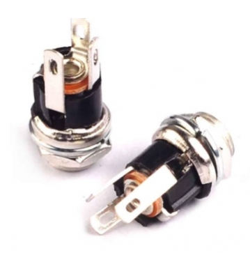 DC Power jack 5.5x2.1 mm inbouw 2