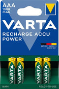 AAA (Micro)/HR03 (5703) Oplaadbaar - 1000 mAh, 4 stuks. in blister