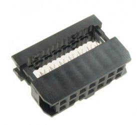 20 polige connector voor lintkabel