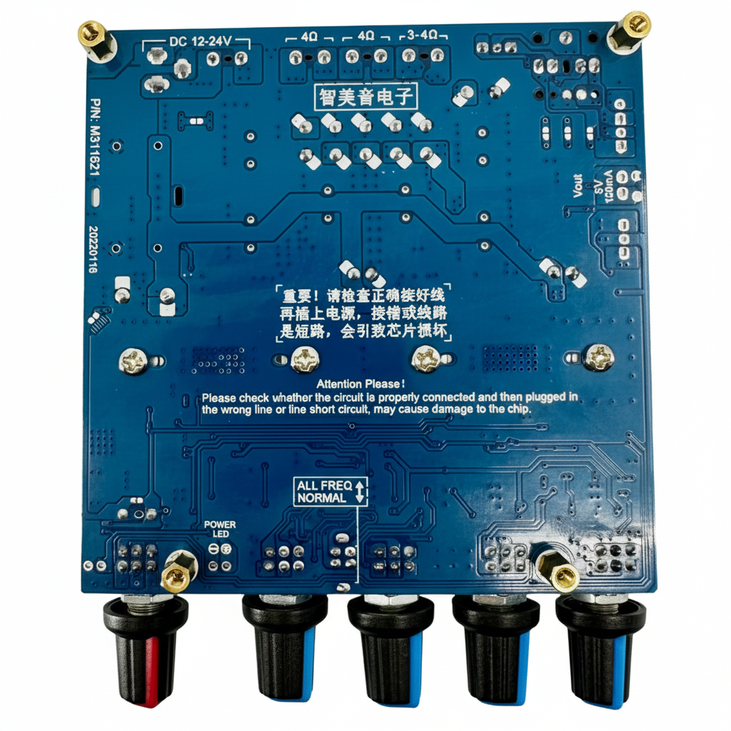TPA3116 2*50W+100W  HIFI Power Subwoofer Versterkerkaart 2.1 Kanaal TPA3116D2 Audio Stereo equalizer Versterker 3