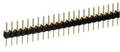Header 40 pins male male dip (ronde pinnen)