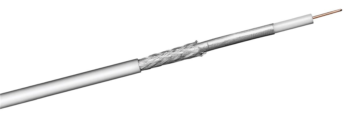 Coax tv kabel 75 ohm 100m Tv en Sat OP=OP 2