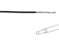 MONTAGEDRAAD  Zwart 0.2 mm² - Volle kern 100 mtr rol