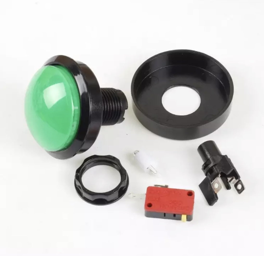 Arcade 63mm Button Groen