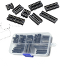 IC Socket dip set in kunstofbox