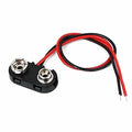 9v batterijclip 2 draads