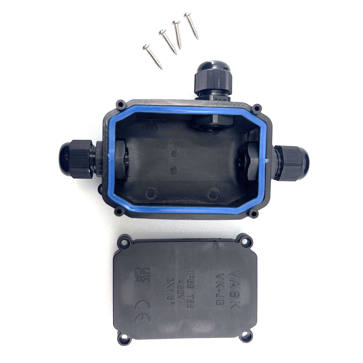 IP66 behuizing - lasdoos met  3 x  PG9 3