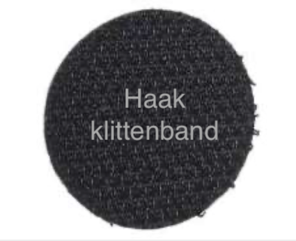 22mm klittenband rondjes 5 setjes