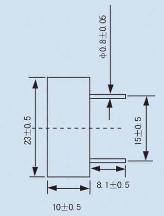 Piezo buzzer 6 - 24V dc (active) 2