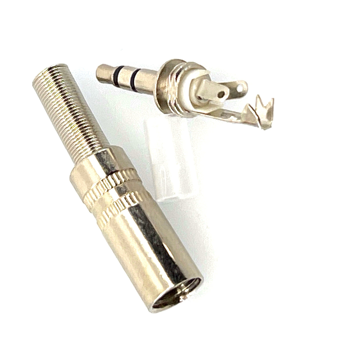 Jack plug metaal 3,5 mm stereo 2