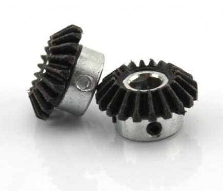 Tandwiel bevel gear    kegel tandwiel    2 stuks