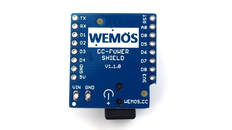 WeMos D1 Mini DC Power Shield 2