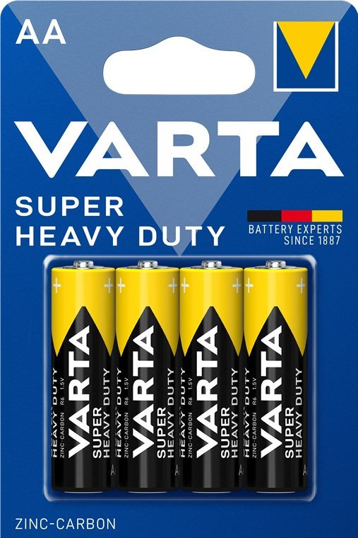 LR6/AA Varta penlite Batterijen 4 stuks