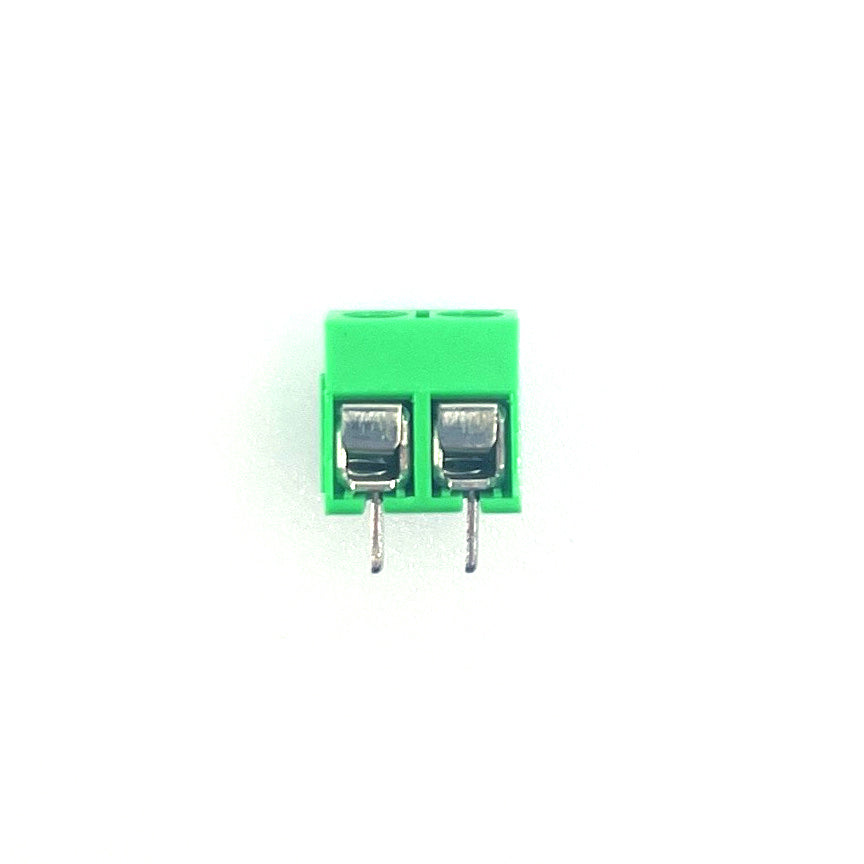 Schroefconnector groen 2 polig 2
