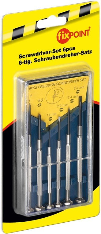 Schroevendraaier set 6 stuks 