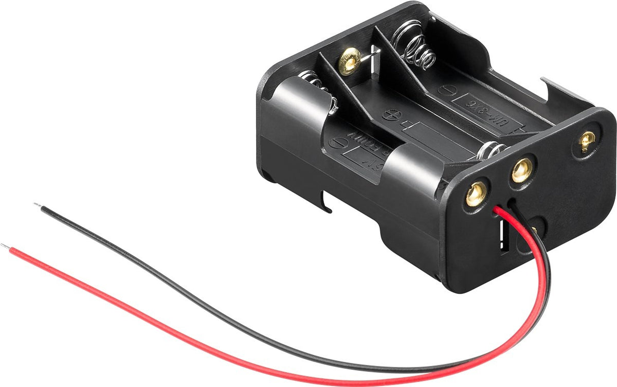 6x AA  Batterijhouder 