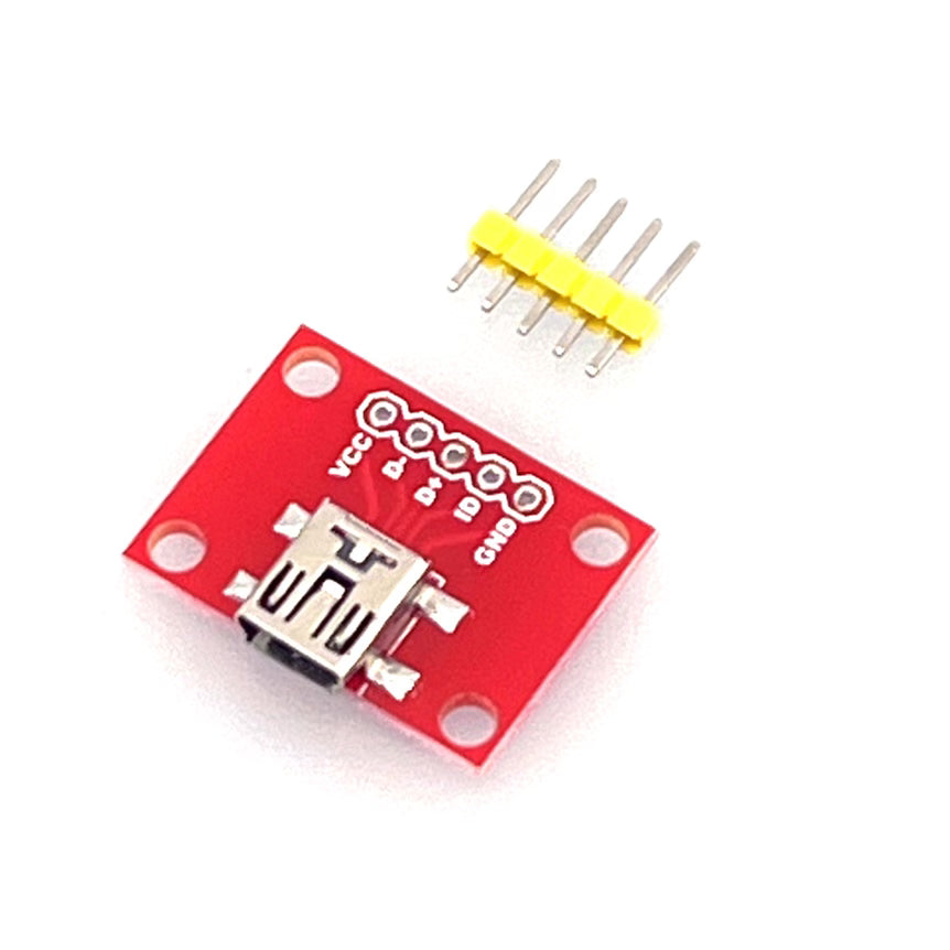 Mini usb board incl. header