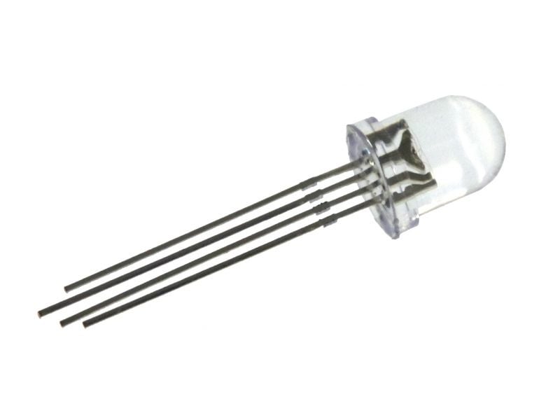 8mm RGB led helder gez. cathode