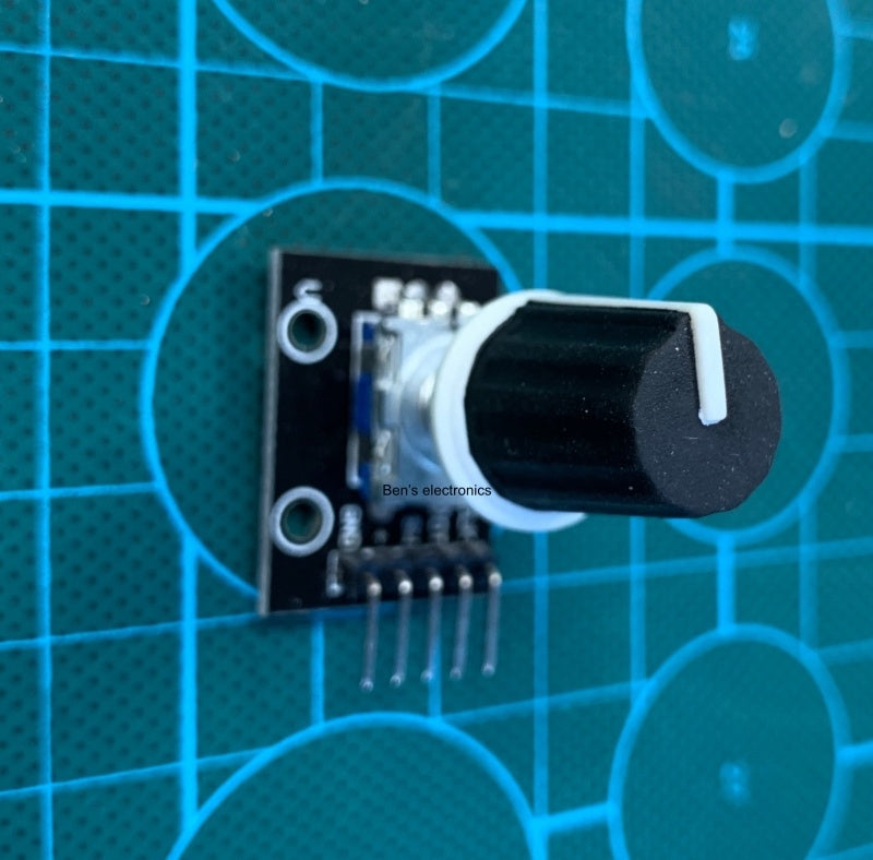 Potentiometer knop tbv rotary encoder 4