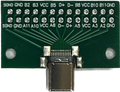 USB-C 3.1 adapter male breakout board