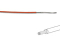 MONTAGEDRAAD  Oranje 0.2 mm²  -Soepele kern 100 mtr rol