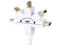 HDMI kabel 90° HDMI PLUG NAAR 90° HDMI PLUG