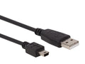 USB 2.0 A PLUG NAAR MINI-USB B PLUG 2.5m