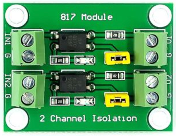 2 kanaals optocoupler board 