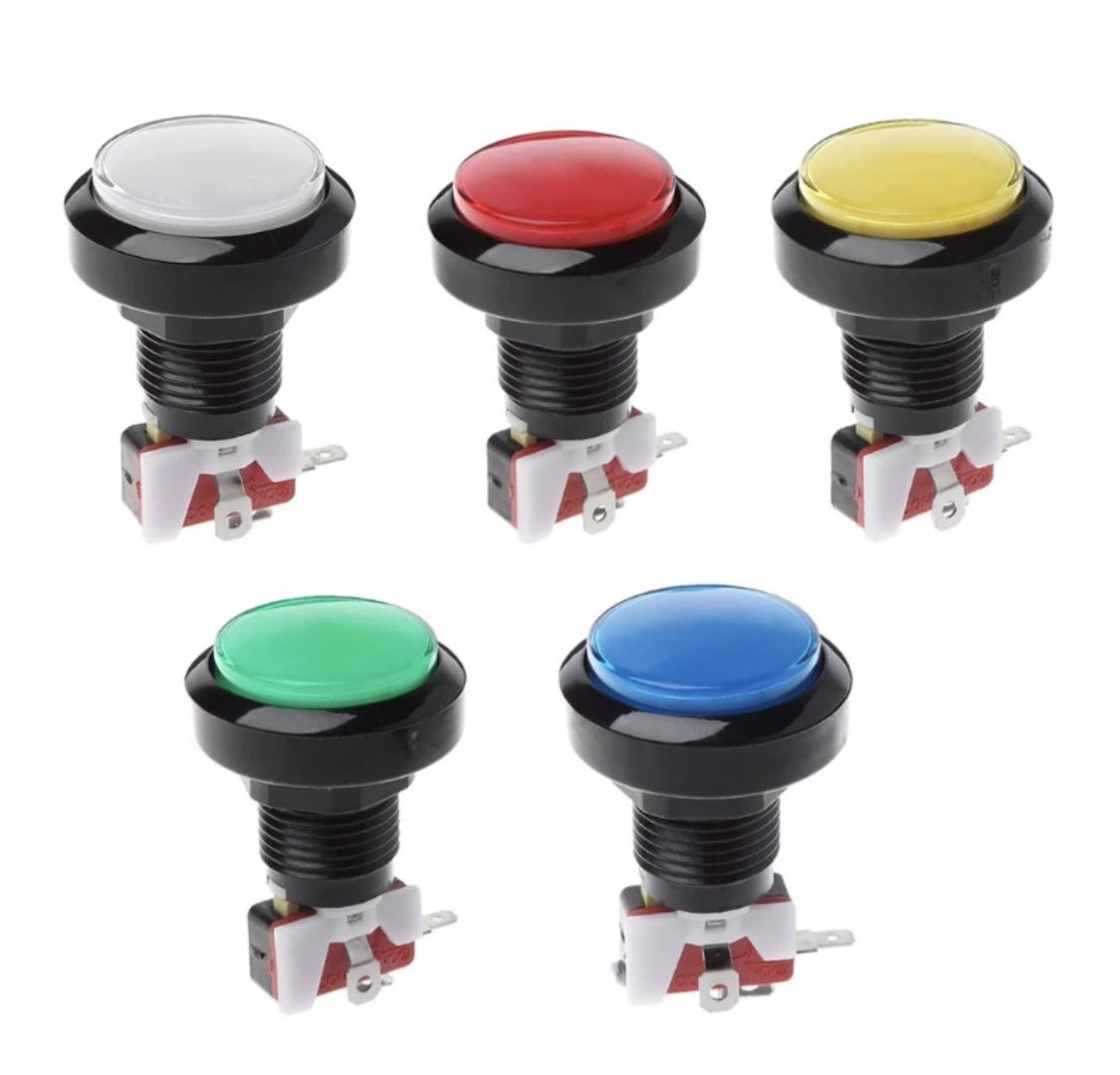 Arcade 63mm Button Blauw 4
