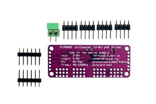 PCA9685 16-Channel 12-bit PWM/Servo Driver I2C interface 2