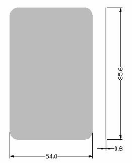 IC Key Card 13.56Mhz RFID