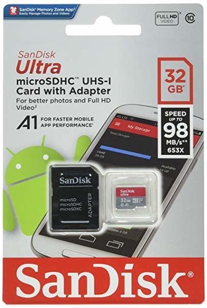 SanDisk Ultra microSD UHS-I 32GB