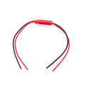 JST male female connector met open eind.