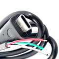 USB-C male kabel open eind 1M