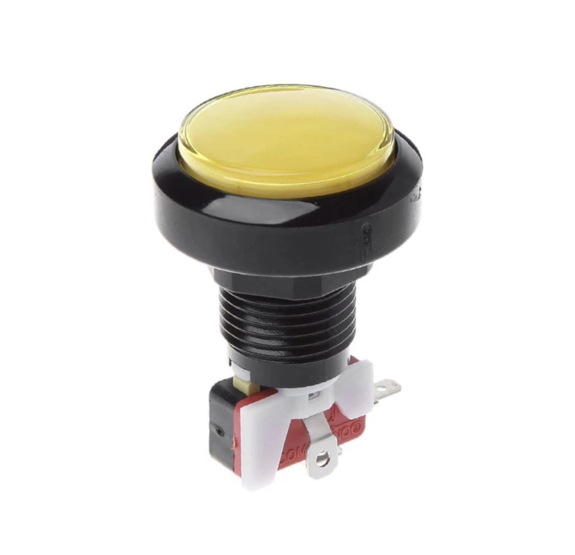 Arcade 63mm Button Geel 2