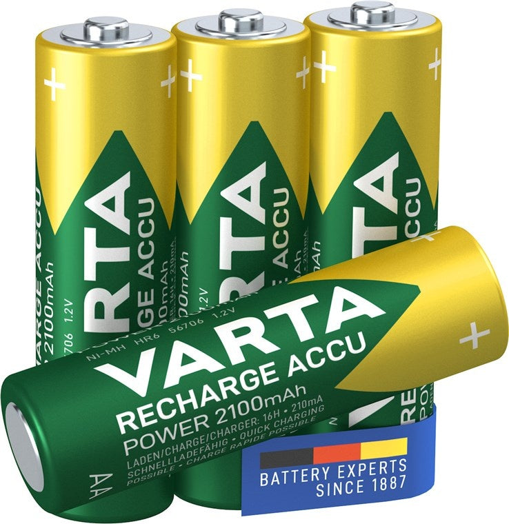 AA (Mignon)/HR6 (56706) Oplaadbaar - 2100 mAh, 4 stuks. in blister 2