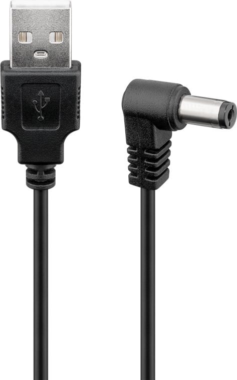 USB-DC Kabel 5.5 x 2.1 mm 90 cm