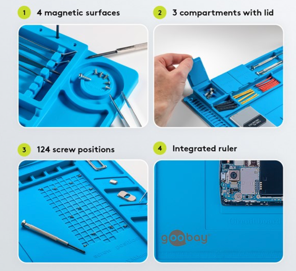 Siliconen soldeermat 4