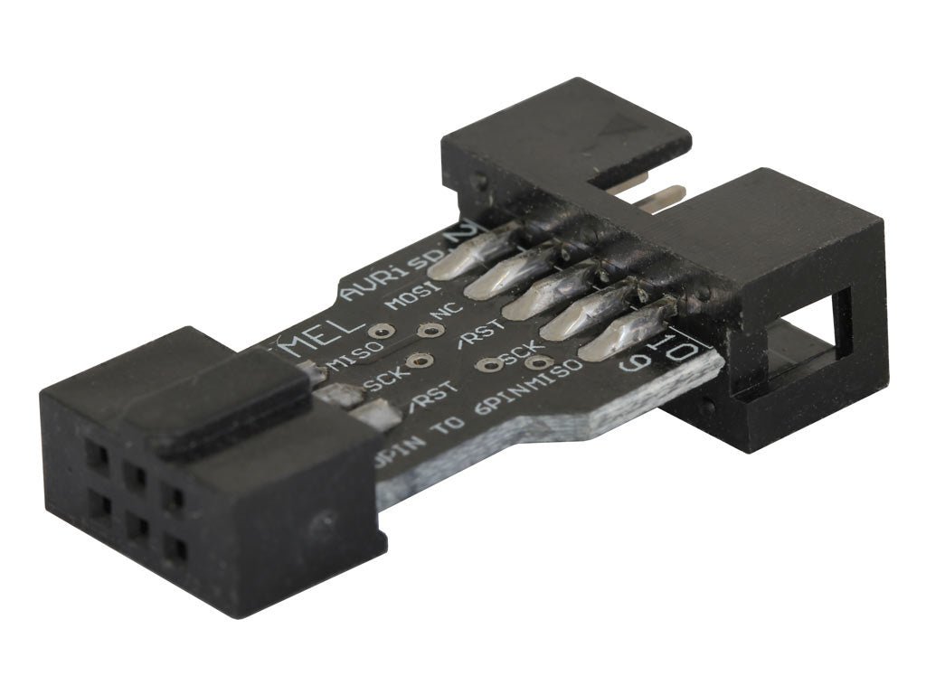 AVR programmer verloop 10 naar 6 isp