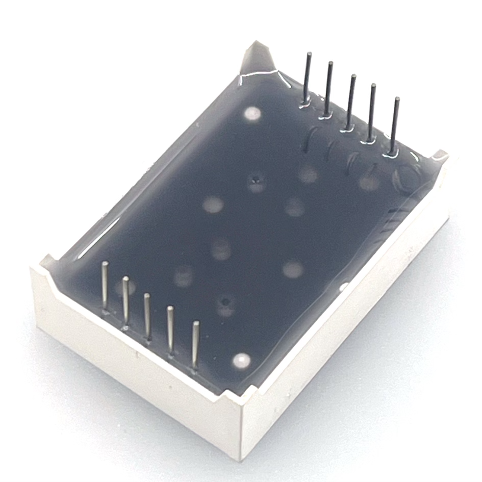 7 segments groot 34 x24 mm led display groen 2