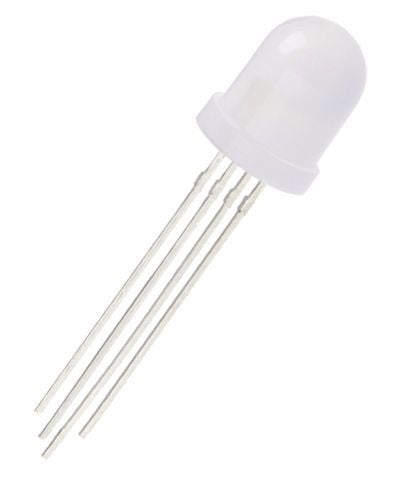 PL9823  WS2812D rgb 8mm led Diffuus