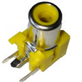 RCA tulp print connector geel