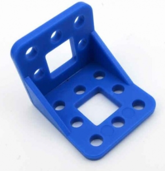 Hoeksteun blauw kunststof